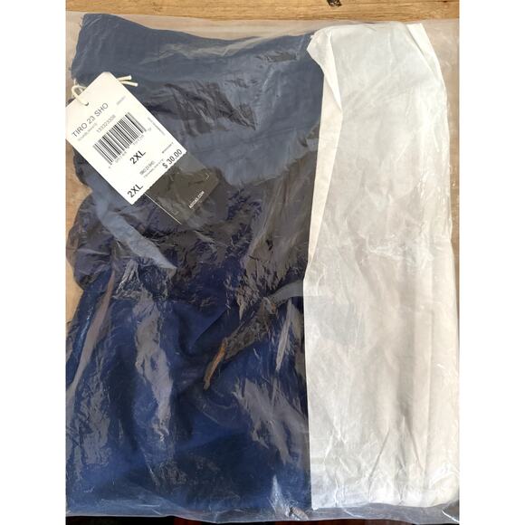 NEW Adidas Tiro 23 League Shorts Men’s XXL Navy White IB8081 Soccer Training - Picture 7 of 8